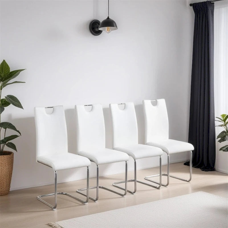 Modern Dining Chairs Set of 4,Side Dining Room/Kitchen Chairs-2