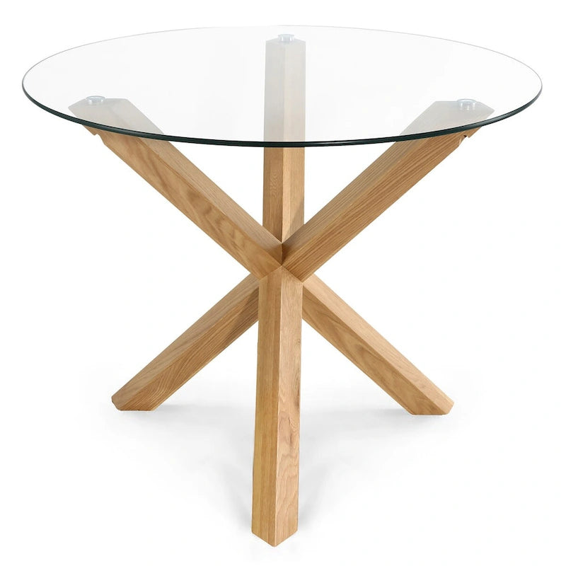 Poly and Bark Kennedy 37.4 inch Round Dining Table-2