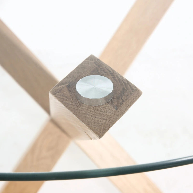 Poly and Bark Kennedy 37.4 inch Round Dining Table-8