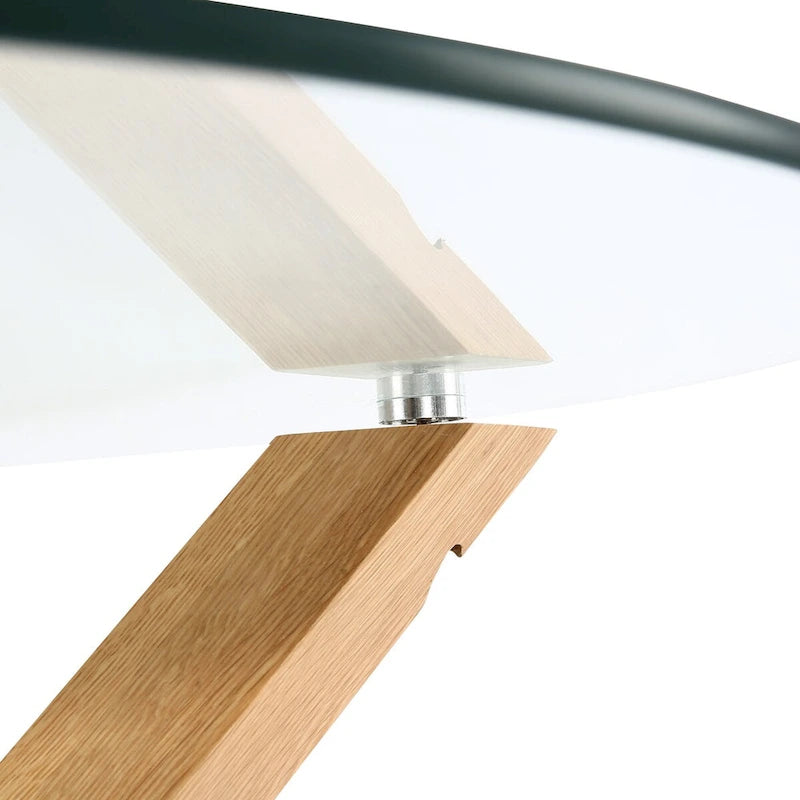 Poly and Bark Kennedy 37.4 inch Round Dining Table-9