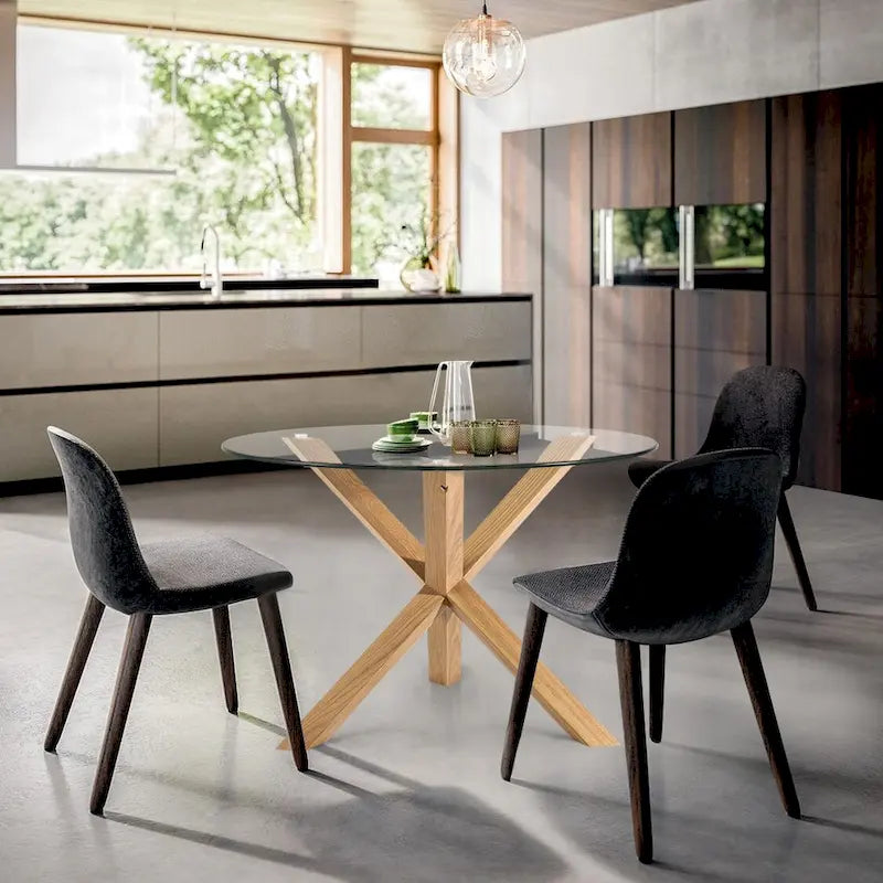 Poly and Bark Kennedy 37.4 inch Round Dining Table-15