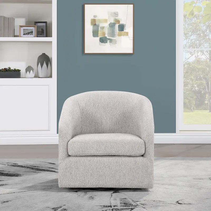 Parker Swivel Tub Chair in Sterling-7