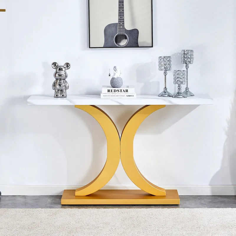 Modern minimalist style console table-36