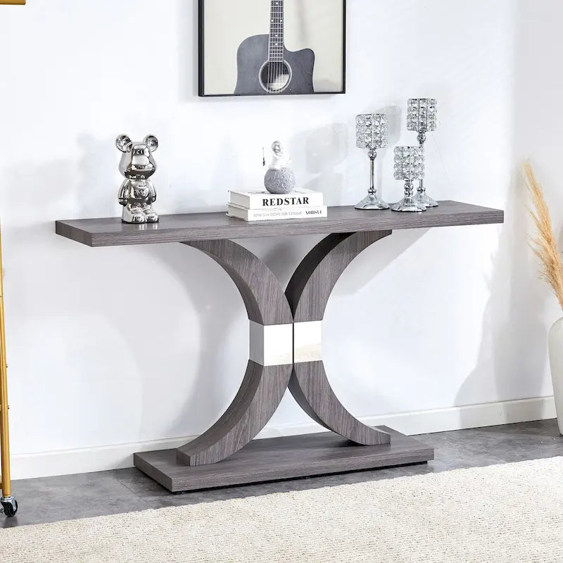 Modern minimalist style console table-37