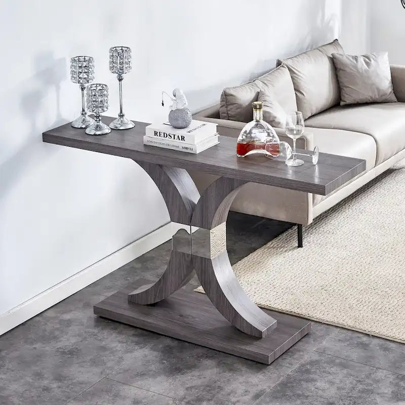 Modern minimalist style console table