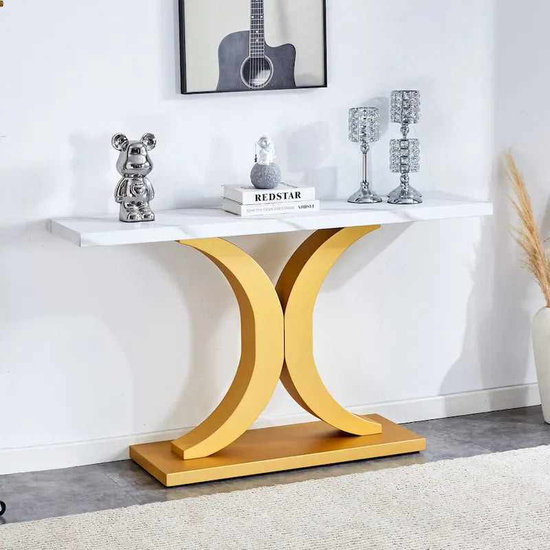 Modern minimalist style console table-4