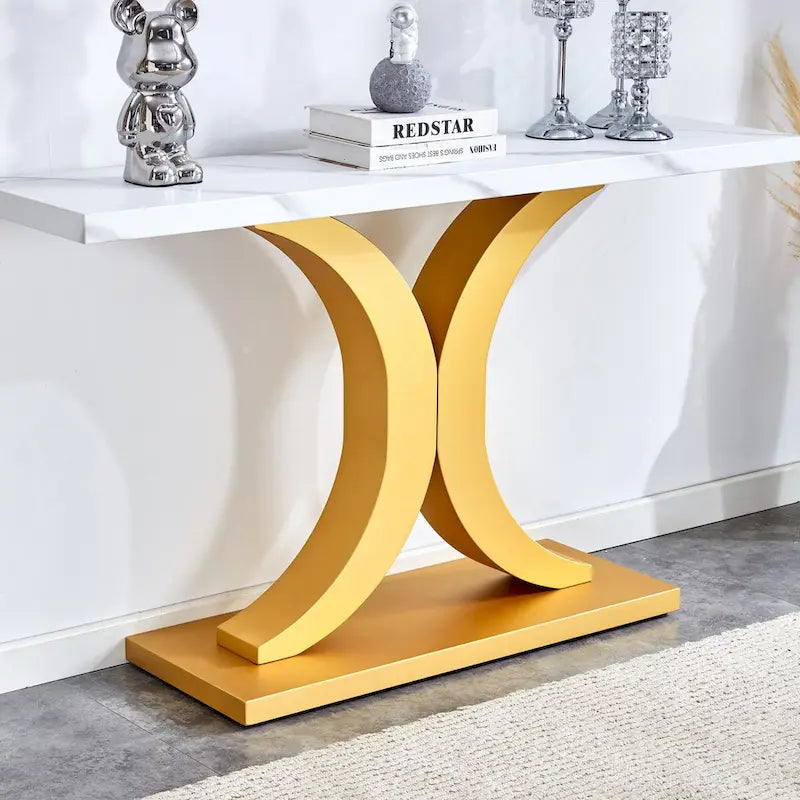 Modern minimalist style console table-7