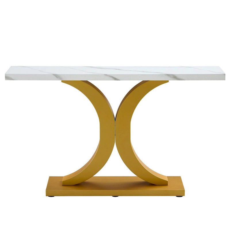 Modern minimalist style console table-24