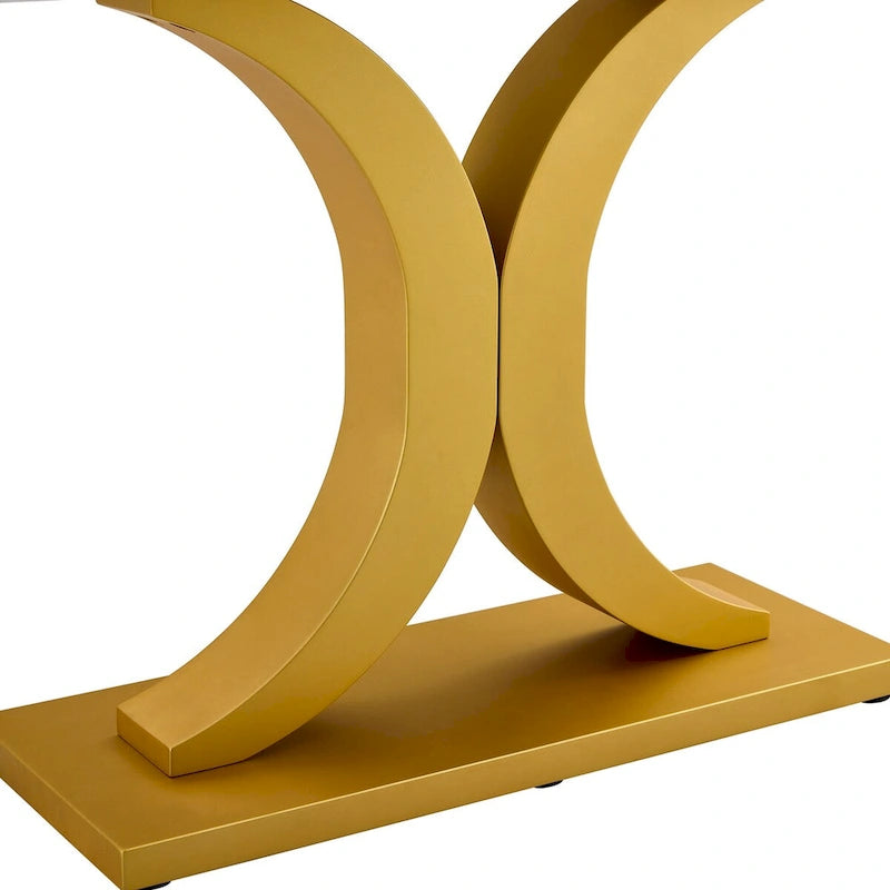 Modern minimalist style console table-32