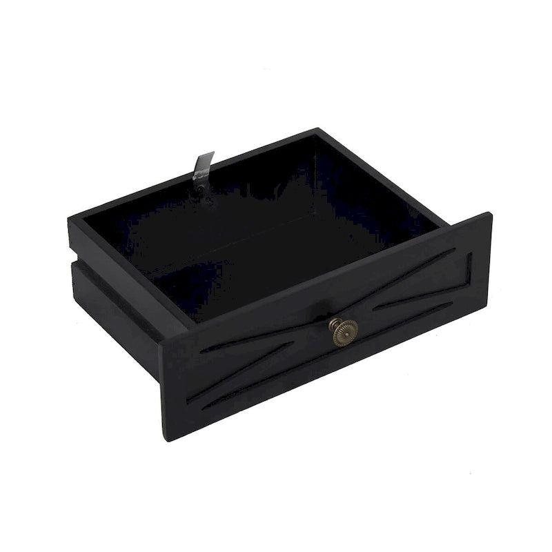 Kinbor Console Table with 2 Drawers, Sofa Table with Storage Shelf for Entryway, Hallways Furniture-11