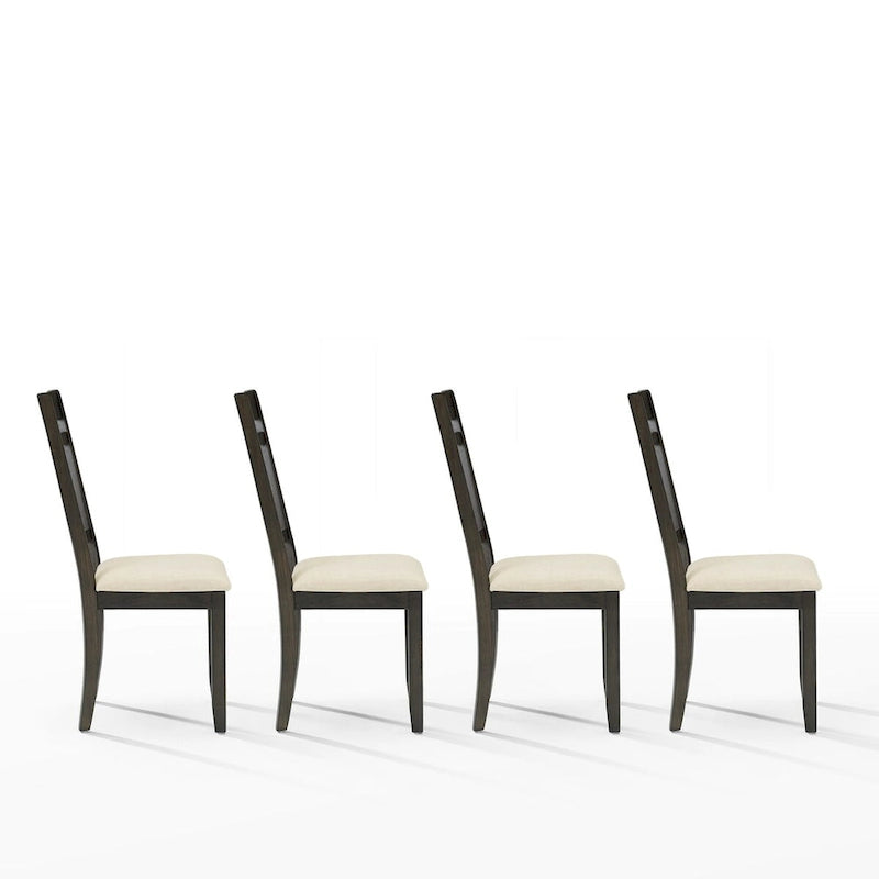 Hayden 4-Piece Slat Back Dining Chair Set- 4 Chairs-3