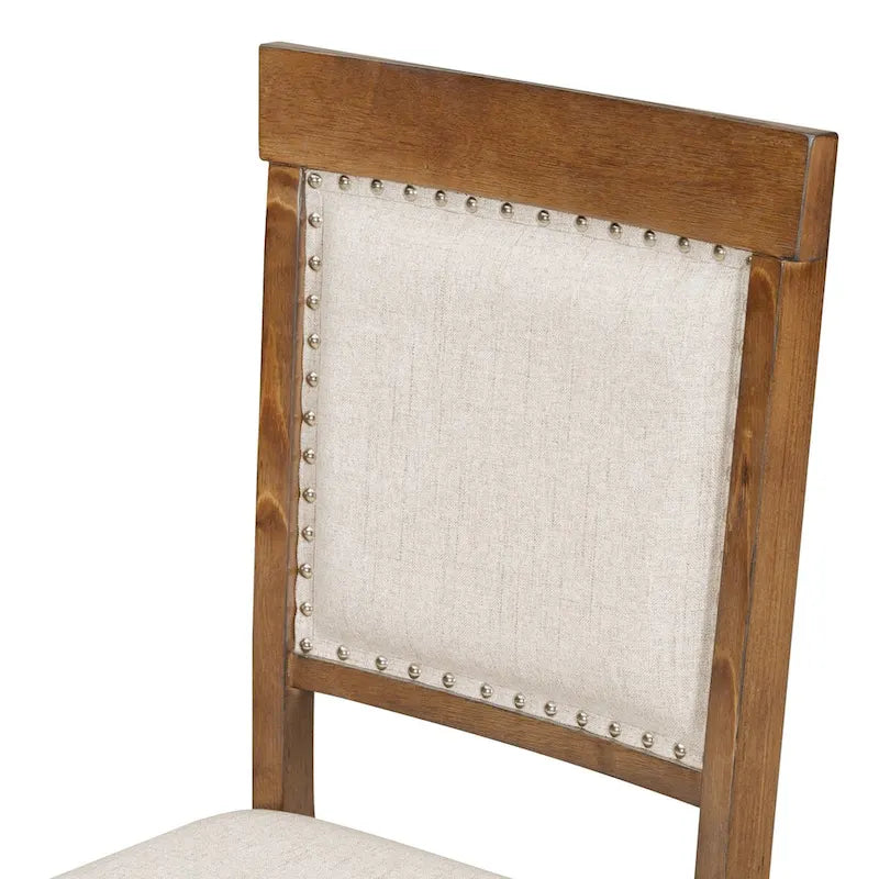 5-Piece Retro Functional Dining Set 1 Extendable Table-10