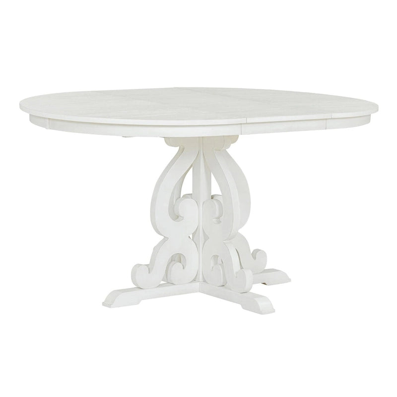 5-Piece Retro Functional Dining Set 1 Extendable Table-24