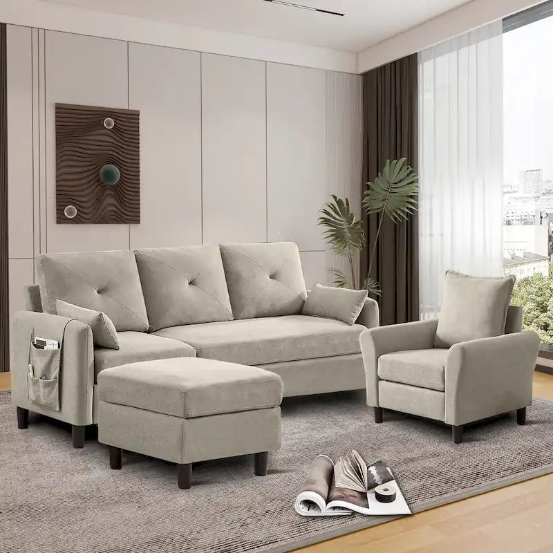 3 - Piece Living Room Set-24