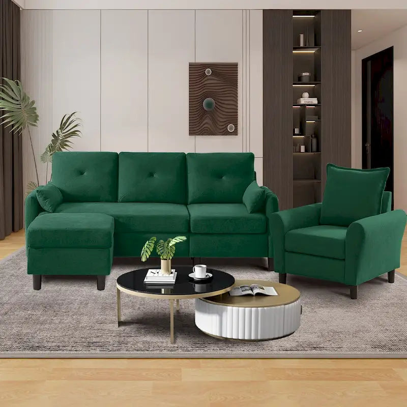 3 - Piece Living Room Set-29