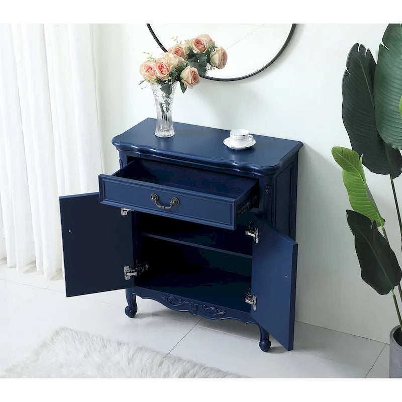 Single Drawer Accent Chest-17