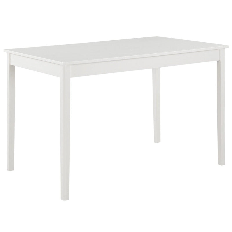 5-Piece 45 Wood Dining Set with Ladder Back and Legs-5