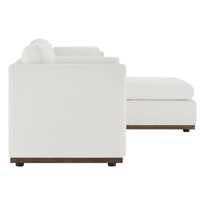 Donna Oversized Modular Sectional Fabric Sofa with Upgraded Wood Base-17