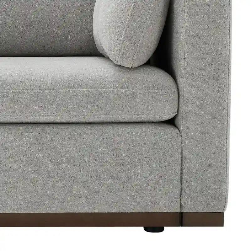 Donna Oversized Modular Sectional Fabric Sofa with Upgraded Wood Base-31